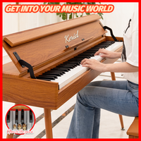 Profesionales Custom 88 Key Weighted Musical Instruments Electric Piano Keyboard Portable Peach Wood Desk Digital Digital Piano