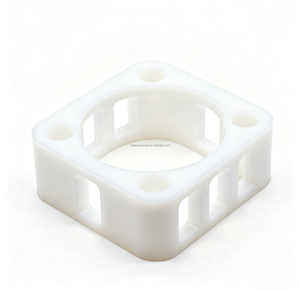 Yq cung cấp kỹ thuật nhựa <span class=keywords><strong>CNC</strong></span> gia công PTFE OEM 3D thiết kế sản xuất dịch vụ tùy chỉnh phay khoan một cửa dịch vụ - Product Image 1