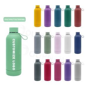 Gourde Sportive Isotherme 500ml en Acier Inoxydable 304 avec Cordon – Garde la Température 12-24 Heures - Product Image 1