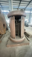 Boiler Mini api Diesel atau Gas vertikal, 100 hingga 500Kg, Boiler uap industri, Generator uap Gas kecil