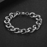 Bracelet en acier au titane transfrontalier Personnalité StraitJacket Bijoux à la main pour hommes épissés hop rock CE252