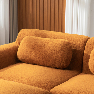 Divano Componibile Modulare in Tessuto Chenille, Divano Comprimibile Rimovibile a Forma di L <span class=keywords><strong>per</strong></span> <span class=keywords><strong>Soggiorno</strong></span>, Arredamento Casa - Product Image 4