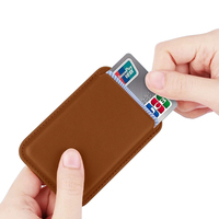 Étui de téléphone portable de qualité supérieure en PU avec porte-cartes magnétique, fente pour cartes magnétiques, design professionnel, protection d'écran, sac OPP