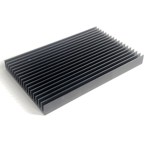 Sk505 nhôm tản nhiệt 100(W)* 15(H)* 160(L)mm đen anodized điện <span class=keywords><strong>PCB</strong></span> tản nhiệt - Product Image 2