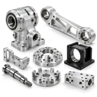 Pièces usinées CNC en aluminium sur mesure, pièces CNC 5 axes, pièces usinées CNC en acier inoxydable, tournage CNC en aluminium pour composants de robots