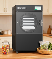 Airwoods 4kg Fruit Vriesdroogmachine 4 Trays Kleine Mini Vacuüm Huishoudelijke Vriesdroogapparatuur voor Fruit en Voedsel