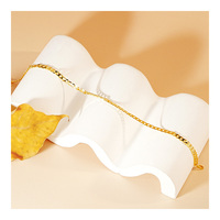 Bracciale da Uomo in Argento Sterling S925, Catena Floreale da 3mm Placcata in Rodio, Stile Hip Hop per Feste e Regali
