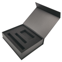 Boîte d'emballage magnétique de luxe personnalisée avec logo pour gloss et rouge à lèvres, coffret de gloss et rouge à lèvres, emballage pour gloss