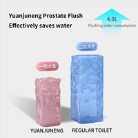 Cuvette de toilette intelligente Pied tactile Rinçage non électrique Lavage féminin Montée au sol One Piece Céramique Intelligent Salle de bain Toilette