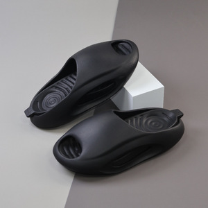 Sandales d'été à bout ouvert en EVA, antidérapantes, avec dessus en plastique et semelle épaisse, pour hommes et femmes, décontractées, pour la plage - Product Image 1