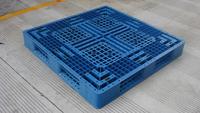 Entrepôt Heavy Duty 1200x1200mm Hdpe Euro Racking Palette Double Face Palette Plastique