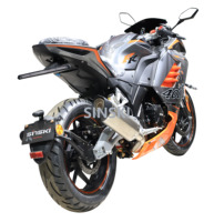 2023 desain baru Balap Keren motor gas 17 inci jarak jauh 1000km 130km/jam 150cc/400cc Chopper sepeda motor