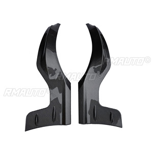 ชุดแต่งรอบคันสำหรับ Honda Civic Hatchback รุ่นที่ 11 ปี 2023 ชุดแต่งกันชนหลังแบบ Splitter Diffuser สีดำเงา สไตล์ Mugen อุปกรณ์ตกแต่งรถยนต์ - Product Image 6