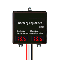 Ecualizador de Batería Activo HC01 12V 24V con LED, Balanceador de Voltaje Compatible con Baterías de Plomo-Ácido y LiFePO4