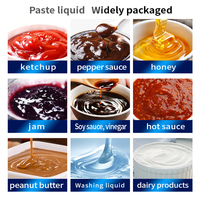 Petite machine automatique de remplissage et de scellage de sachets de beurre d'arachide liquide sauce ketchup bâton pour sachet de miel de chili