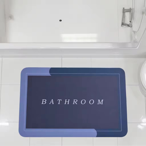 Tapis de sol antidérapant pour salle de bain 2026 en terre de diatomée, tapis de bain antidérapant en diatomite - Product Image 2
