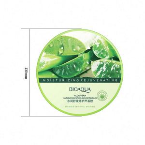 BIOAQUA Extrait de Plantes Biologiques Gel d'<span class=keywords><strong>Aloe</strong></span> <span class=keywords><strong>Vera</strong></span> Hydratant Lissant Naturel pour le Sommeil Soin de la Peau Beauté pour le Visage - Product Image 6
