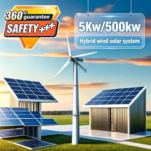 Sistema Híbrido de Energía Eólica y Solar de 50KW para Uso Agrícola con APP WIFI Inteligente CE, 30KW, 20KW, 15KW, 5KW - Product Image 3
