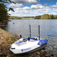 Bateau électrique, navire, robot marin, véhicule de surface télécommandé, bateau sans pilote, machine d'inspection aquatique, USV, navigation autonome sans fil