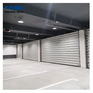Fábrica automática com porta pedonal Overhead Sectional Industrial Door