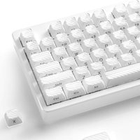 Clavier mécanique de haute qualité avec touches personnalisées de couleur transparente de marque OEM compatibles avec les interrupteurs MX Cross Switch à axe magnétique