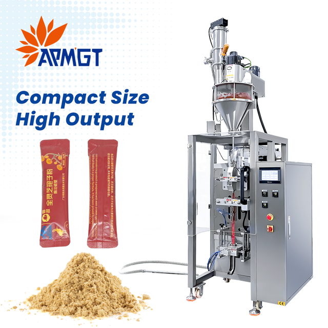 Tea Powder Sugar Stick Bag Packaging Machine Milk Coffee Spices Protein Powder 0.5g-5g Sachet Small Filling and Packing Machine
