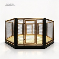 Cage octogonale MMA à hauteur réglable, cage de combat robuste pour les événements de combat amateur et professionnel