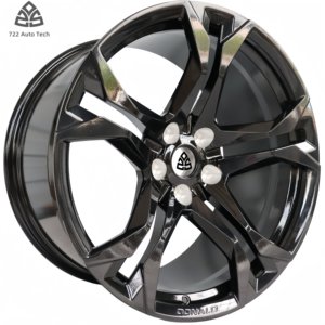 722 roues forgées monobloc concaves profondes chromées de couleur personnalisée automatique 5X108 5X114.3 5X112 5X120 cinq rayons nouveau 18 19 20 21 22 23 <span class=keywords><strong>24</strong></span> - Product Image 2