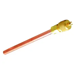 1/4" 3/4" 3/8" Cheap Freezer Refrigeration tool 1/4 Copper Access Valve Charging Valve refrigerator parts and air condition