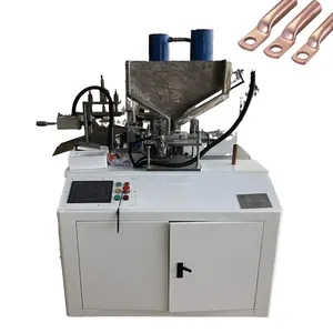 Automatic Circular Automotive Crimp Terminal Brass Electrical Connector Making Machine