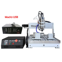 Offre Spéciale 6040 mini routeur cnc 4 axes machine de gravure cnc