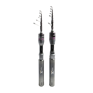 Canne à pêche télescopique <span class=keywords><strong>RYOBI</strong></span> 1,51 m, 8 sections, ultra-légère, en carbone, pour lancer, avec pointe en titane haute teneur en carbone et anneaux FUJI O - Product Image 1