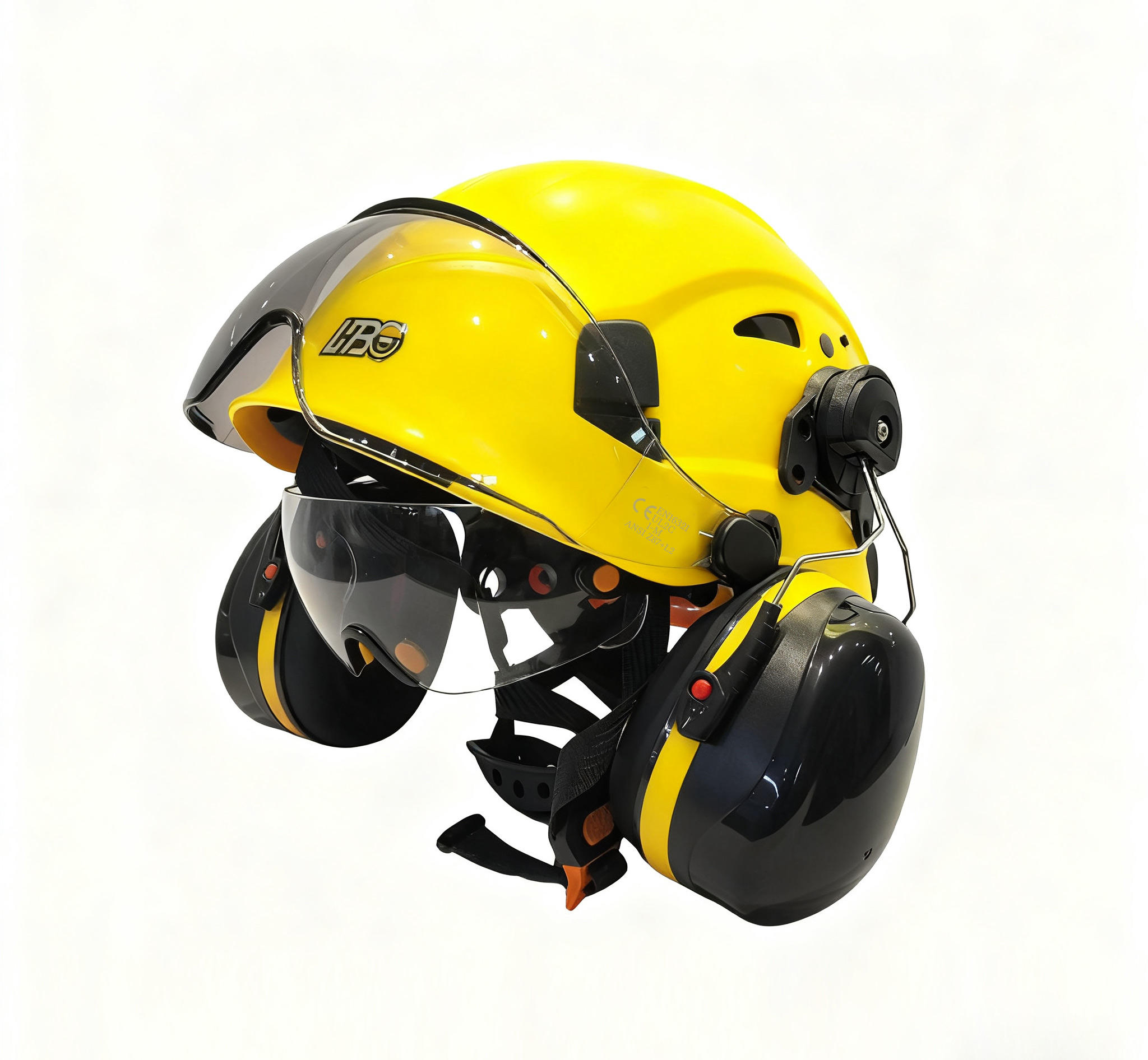 Jaune + Translucidité Intérieure Encre Extérieure + 07E cache-oreilles