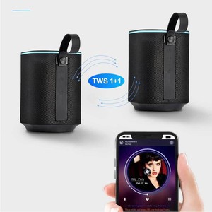 Portable <b>Speaker</b> With RGB Light Tws Stereo <b>Sound</b> Rechargeable Battery Plastic Cabinet Button Control - Product Image 1