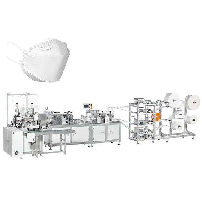Manufacturer CE Certified Fully Automatic High Speed KF94 Mask Making Machine