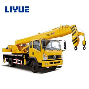 Machine de construction de <span class=keywords><strong>grue</strong></span> de camion de 10 tonnes de Pickup Kran à transmission manuelle avec accessoires - Product Image 1