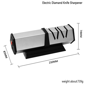 Xingye affilacoltelli elettrico portatile <span class=keywords><strong>professionale</strong></span> universale in acciaio inossidabile con diamante automatico a 4 fasi per <span class=keywords><strong>coltelli</strong></span> da cucina - Product Image 2