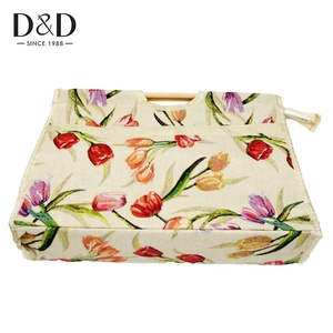 Organizador portátil <span class=keywords><strong>de</strong></span> hilo, bolsa <span class=keywords><strong>de</strong></span> punto con asa <span class=keywords><strong>de</strong></span> madera para viaje - Product Image 2