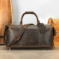 Sac de voyage week-end MARRANT en cuir pleine fleur Crazy Horse, sac de sport, sac de voyage, sac de sport en cuir véritable pour homme