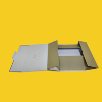 STPP développé expédition facile impression personnalisée paquet plat coffret cadeau magnétique coffrets cadeau pour l'emballage de cadeau de vacances boîte flexible