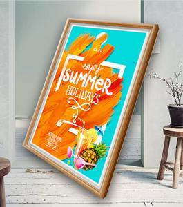 Gỗ khung 21.5 "22" inch nghệ thuật kỹ thuật số nft hiển thị khung ảnh wifi 4 gam Mạng Android LCD hiển thị cho quảng cáo triển lãm - Product Image 6