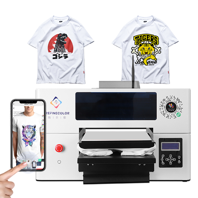 Support Customization Multifunction A3 XP600 Imprimeur De Tshirt Direct to Garment T-Shirt Printing Machine DTG Printer