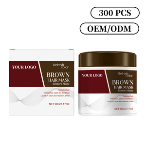 <span class=keywords><strong>Maschera</strong></span> Colorante per <span class=keywords><strong>Capelli</strong></span> Personalizzata, Idratante e Riparatrice, per <span class=keywords><strong>Capelli</strong></span> Danneggiati, Colore Marrone - Product Image 2