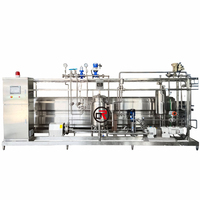 Machine de pasteurisation de liquides pour produits laitiers, pasteurisateur électrique 200 litres, stérilisateur tubulaire pour ligne de lait, pasteurisateur UHT