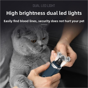 Nuovo Arrivo 2025: Lima per Unghie per Cani e <span class=keywords><strong>Gatti</strong></span> Portatile Ricaricabile con Testina Diamantata Sabbiata, Protezione da Surriscaldamento, Certificazione CE - Product Image 5