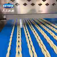 Équipement de production de bretzels entièrement automatique à petite échelle, machines et équipements de transformation de bretzels en bâtonnets