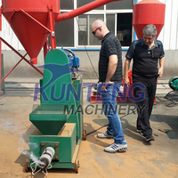 Machines à vis pour la fabrication de balle de riz, de briquettes d'herbe et de biomasse, extrudeuse presse à chaud pour sciure de bois ligne complète
