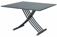 Table à manger convertible de haute qualité, table basse relevable, plateau de table extensible, design moderne simple, gain de place, vente chaude