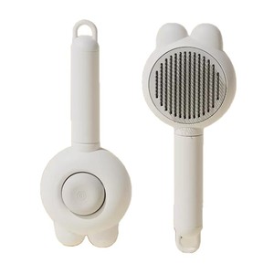 Peine para gatos, removedor de pelo de perro, cepillo de púas, cepillo para el aseo de perros, cepillo para gatos de pelo largo, suministros para limpieza y masaje de mascotas. - Product Image 3