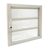 Volets en verre transparent à lamelles, automatiques et manuels, jalousies en verre pour fenêtre, ventilation en aluminium, volets en verre pour fenêtre